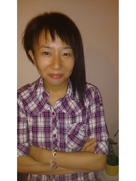 オーガニックヘアーサロン ハッピーティアーズ(Happy tears) ロックテイストアシンメトリー