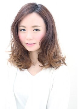 アルティインターナショナル(ALTI INTERNATIONAL) 大人可愛い重めセミディ☆グラデーションカラー☆〈旭川〉