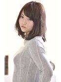 【cellier】顔周りで小顔を作るひし形シルエットボブ