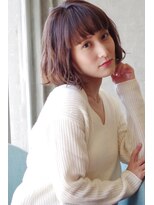 ナナナ パレナ 宝塚店(nanana parena)&nbsp;大人可愛くワンカールボブ