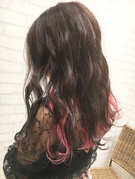 ミルクティー(Milk TEA) ちょこれーとブラウン×インナーぴんく