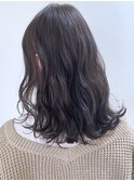 【EIGHT金沢】お客様スタイル_デザインカラー_ミディアム