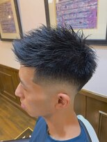 ヒロギンザバーバーショップ 神楽坂店(HIRO GINZA BARBER SHOP)&nbsp;スキンフェードスパイキーショート