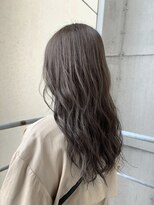 ジーナ 札幌(Zina)&nbsp;【Zina SAPPORO】ロング/透明感カラー/フォギーベージュ