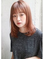 ダヴィン 中目黒(DaVin)&nbsp;【DaVin中目黒】厚めバング　アッシュブラウン　ネオウルフ