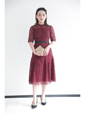 ヘアセット&メイク専門店 カスミ(Kasumi) D-28【レンタルドレス】CELFORD