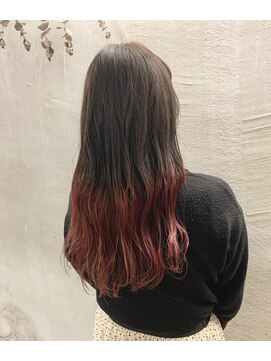 ロイジー(roijir) 【roijir 表参道】グラデーションカラー☆グレージュ×ピンク