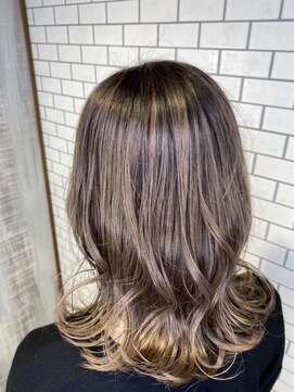 アース 武蔵境店(HAIR & MAKE EARTH) ワンブリーチで出来るグレージュカラー☆