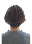 絶壁解消◎30代40代に人気大人可愛く決まるショートスタイル