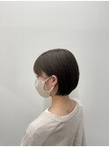 ブリーチなしオリーブカラー