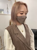 マァロ(malo.)&nbsp;ハイトーン　ピンクベージュ