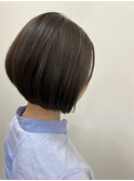 【北見】#ボブ#前下がりボブ#ショートボブ