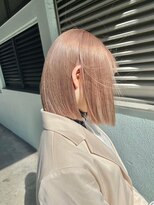 ラル 立川(lar)&nbsp;ベージュ_ピンクベージュダブルカラーブリーチ