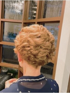 リアナ ヘアーアトリエ(LIANA Hair Atelier) 上品パーマショート[白髪染め/白髪ぼかし/髪質改善/小顔カット]