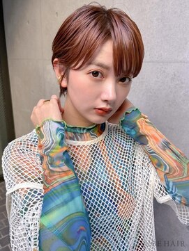 オーブ ヘアー カルロ 秋田店(AUBE HAIR calro) 20代・30代_艶感似合わせショート