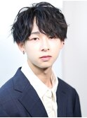 シルキーハーフアップ