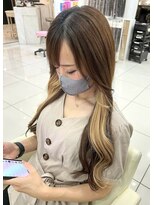 シーズン 大阪(SEASON)&nbsp;【エクステ】アッシュベージュ/インナーカラー