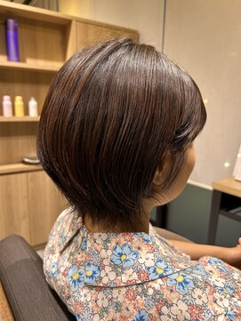 テラスヘア 新潟駅南(TERRACE hair) ミニウルフボブ