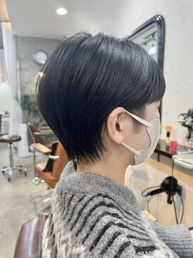 エトネ ヘアーサロン 仙台駅前(eTONe hair salon) 20代 30代マッシュショート