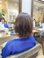 ギフト ヘアー サロン(gift hair salon)&nbsp;外ハネがオシャレなボブデザイン