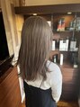 シャルム ヘアーラウンジ(shalm hair lounge)&nbsp;ミルクティーベージュ綺麗に見せる透明感カラーが得意です！