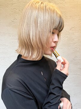 フェイバー 警固店(FAVOR) 【FAVORチーフ】くびれボブ　パーソナルカラー診断/ショート