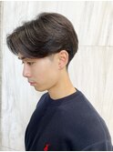 頭の形を綺麗に見せる!刈り上げ毛流れセンターパート!!