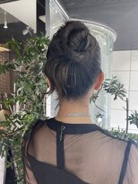 ヘアーアンドメイク ビス(HAIR&MAKE bis) お団子アレンジ【西尾瑠華】