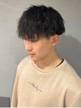 ハードツイスパ×カラー【硬めの髪質の方におすすめ】癖毛の方も対応OK！仕上がりご相談ください！