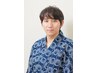 男性浴衣着付け＋ヘアセット