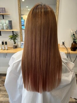 【高品質髪質改善の縮毛矯正で大変身◎】髪質改善の艶髪トリートメントのクーポンも多数ご用意＊