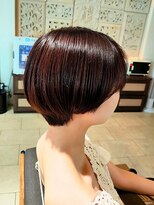ヘアリゾート粋 ティガ 池袋店(tiga)&nbsp;ショートボブ/似合わせカット/ブラウン