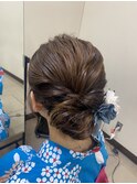 浴衣におすすめ♪アップヘア