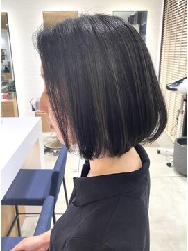 ステアケース 武蔵小杉店(stair:case) 大人ショートボブ/パーマショート/白髪ぼかし/武蔵小杉/自由が丘