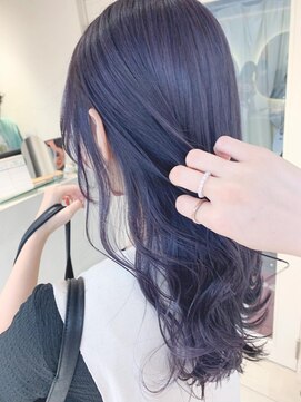 テトラ バイ ネオリーブ 横浜西口店(tetra by neolive) 深めラベンダーブルー＊*【横浜/横浜駅】