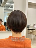 【星野】カラー指名No.1/ショートボブ×アッシュブラウン