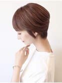 【 I. 】30代からのナチュラル前下がりショートボブ 川口