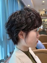 ロンド パルティール 大宮(Lond partir)&nbsp;ウェーブミディアム似合わせカットメルティカラーショート/大宮