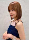 レイヤー/ネビージュ/韓国ヘア/イメチェン/縮毛矯正/中野/