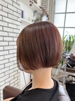 クッキー ヘアーアンドメイク(COOKIE Hair&Make) 【COOKIE】コンパクトボブ×ピンクブラウン★