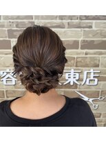 アール 大東店(R)&nbsp;ゆるふわシニヨン/美容室/白髪染め/キッズカット/メンズ