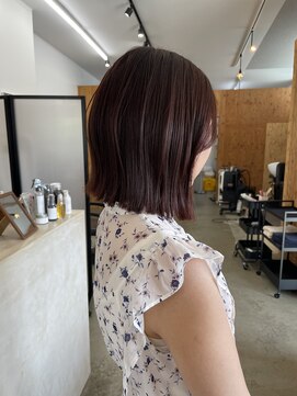 シキ(SHIKI) 切りっぱなしボブ