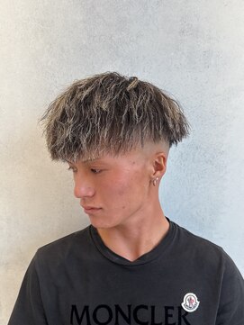 パイルツイスト×ゴールドハイライト