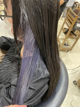 アンジェロ カリノ(Angelo Carino) インナーカラー/パープルブルー/10代/20代/30代/40代