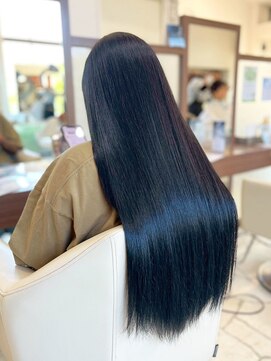 ナオシ 田原台店(nao c) 圧倒的ツヤ感ロングストレート【四條畷市/田原台】