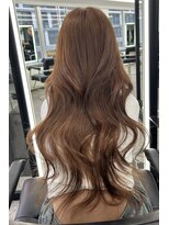 ランズ(LANDS)&nbsp;ベージュ×エクステ