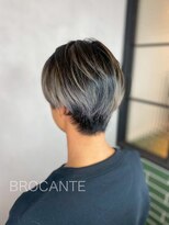 ラトリエ ブロカント 立川北口店(L'atelier BROCANTE)&nbsp;メンズ　メンズカット　バレイヤージュ　アッシュグレー