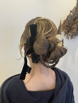 キッカ(kicca)&nbsp;【kicca】成人式ヘア/カチモリ/リボンカチモリ/ヘアアレンジ