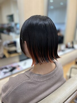 美容室 ルミネ インナーカラー