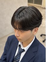 ORIGIN大須/上前津/パーマ/ハイトーン/メンズ特化【オリジン】【6/5 NEW OPEN(予定)】&nbsp;シースルーマッシュ×ニュアンスパーマ